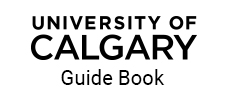 University of Calgary Guide Book